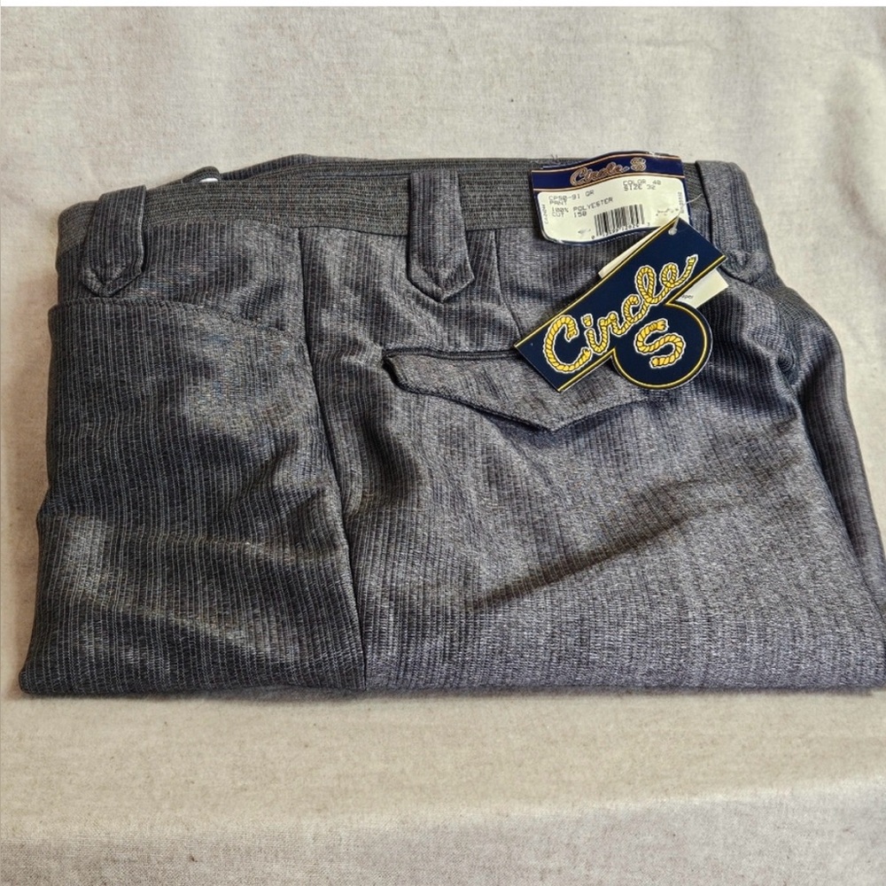 CIRCLE S RANCH DRESS PANTS - Gray